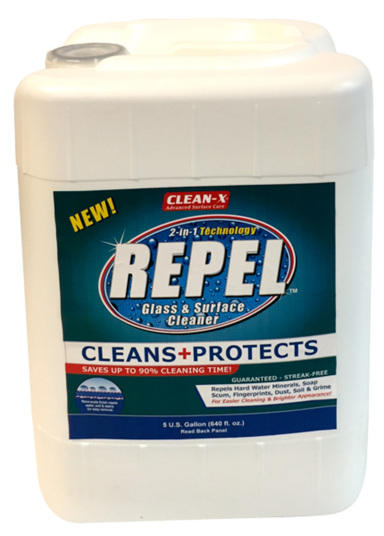REPEL GLASS CLEANER - 5gal image 0
