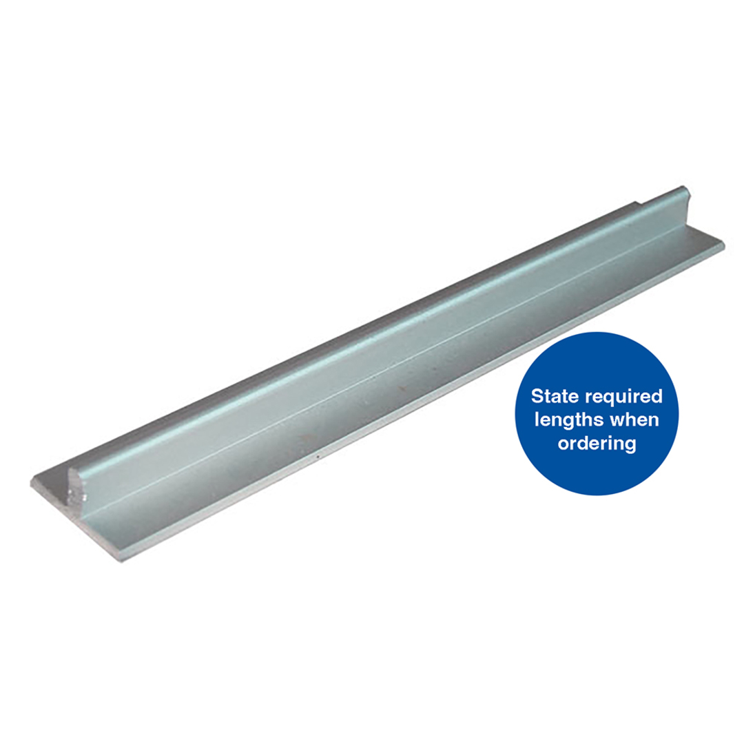 ALUM SLIDING TRACK - SGL BOTTOM - 1m image 0