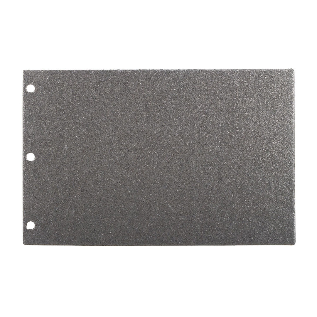 CARBON BACKING PLATE - 3 HOLES image 0