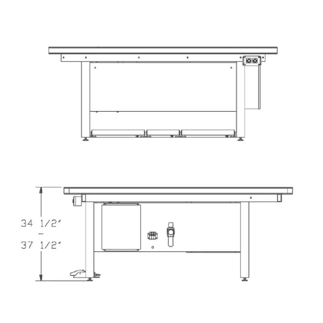 QUANEX AIR FLOAT TABLE image 1