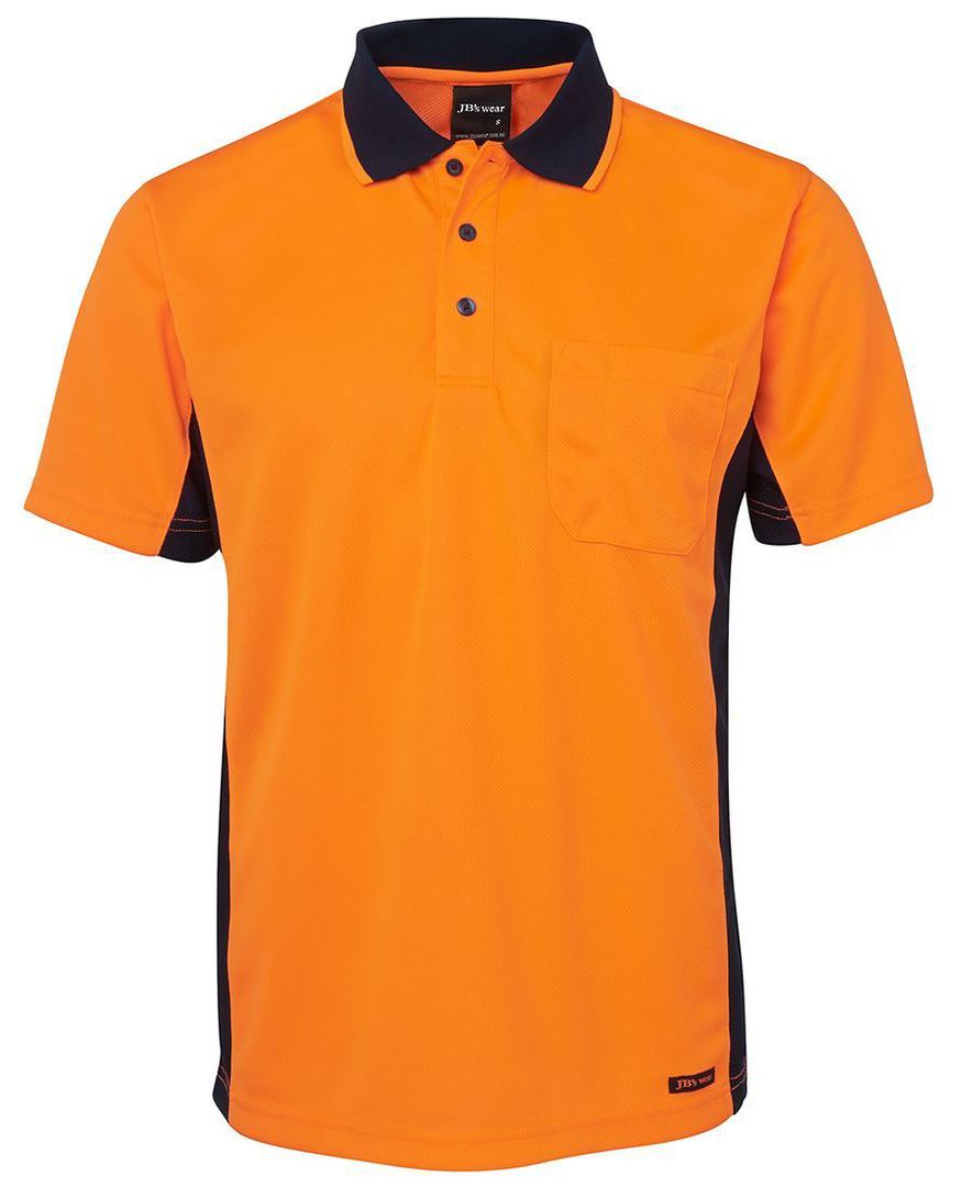 6SPHS Hi Vis S/S Sport Polo image 4