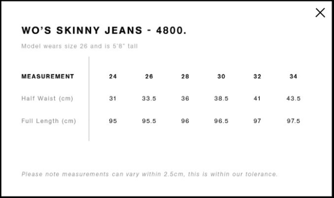 Ladies Skinny Jeans image 6