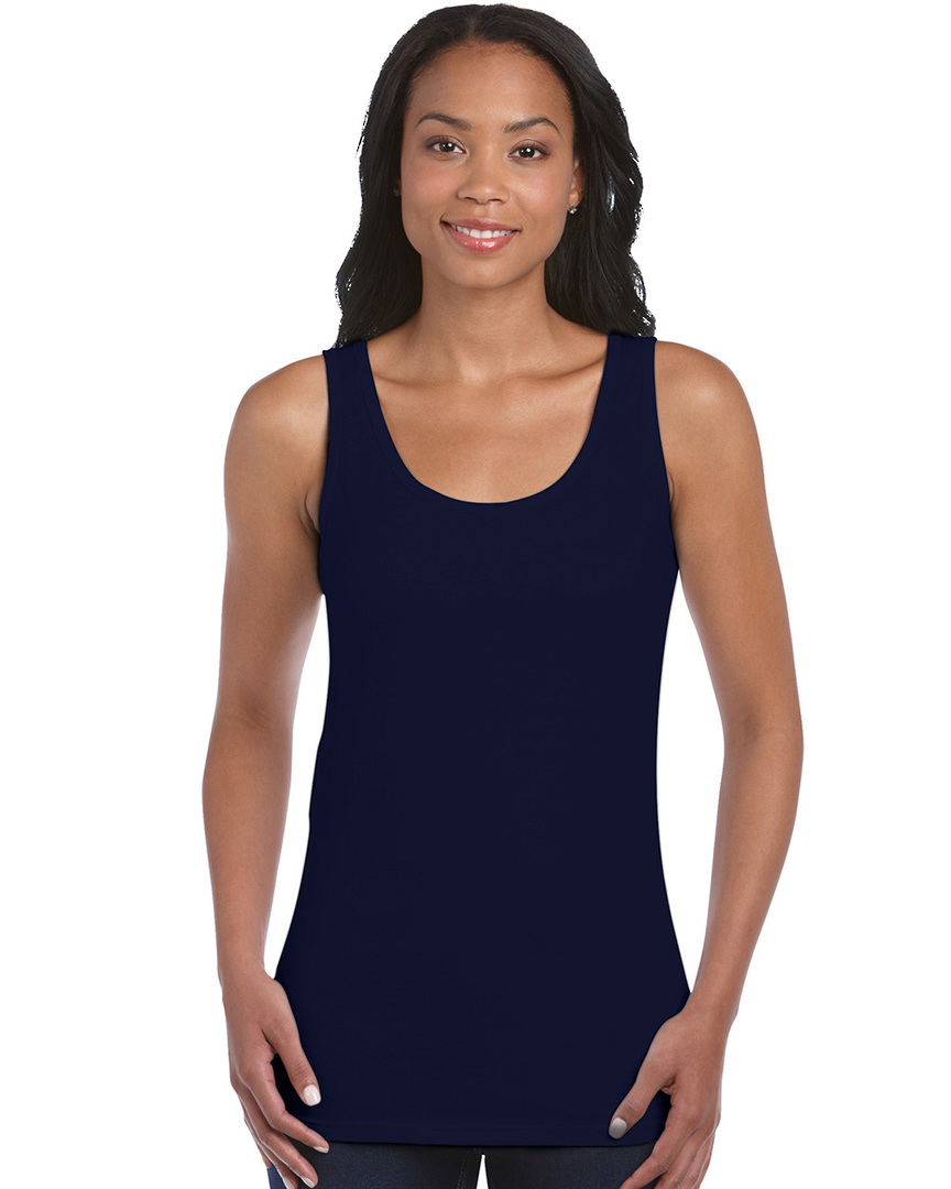 SoftstyleÂ® Fitted Ladies Tank Top,SoftstyleÂ® Fitted Ladies Tank Top image 3