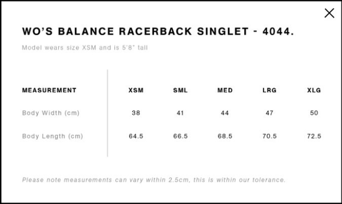 Ladies Balance Racerback Singlet image 5