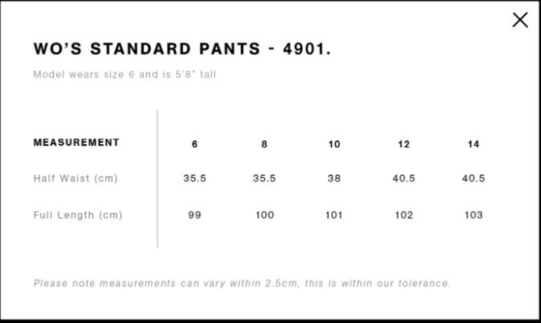 Womens Standard Pants image 6