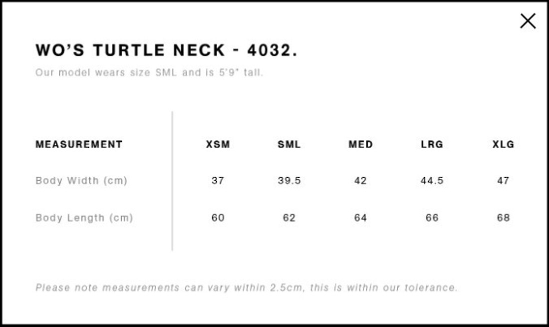 Turtle Neck LS Tee image 5