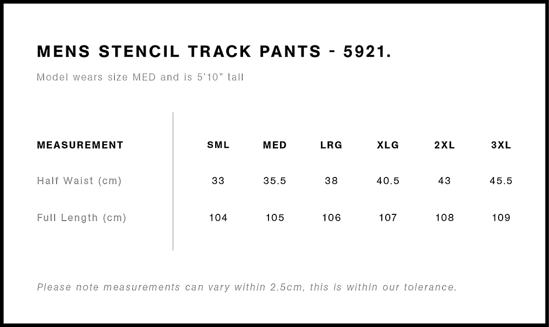 Stencil Track Pants image 10