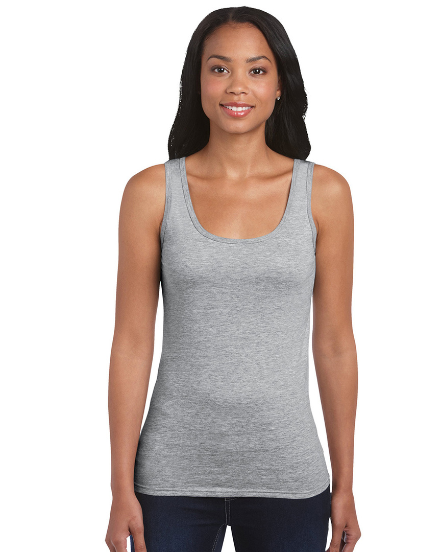 SoftstyleÂ® Fitted Ladies Tank Top,SoftstyleÂ® Fitted Ladies Tank Top image 8