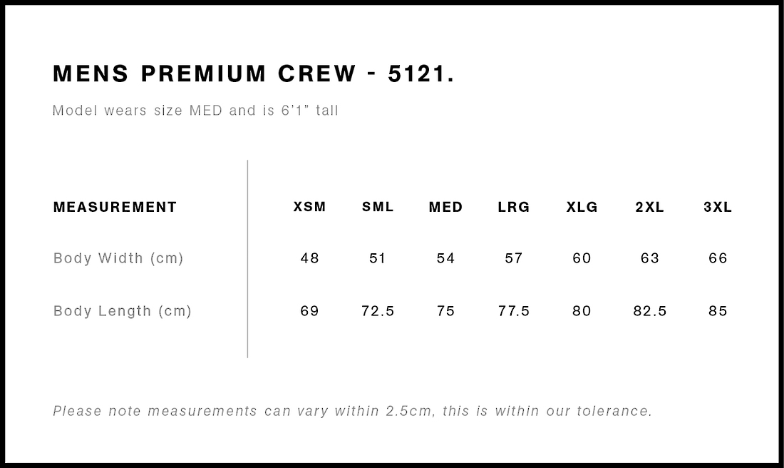 Mens Premium Crew image 9