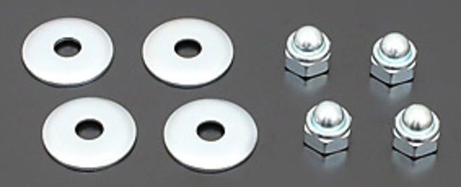 81-5113 Front Footrest Nuts and washers image 0