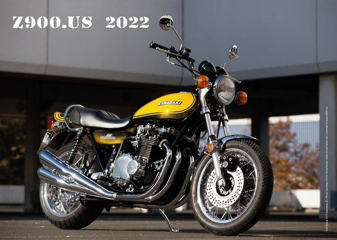 Now available 2022 Z900.US  Calendar image 0
