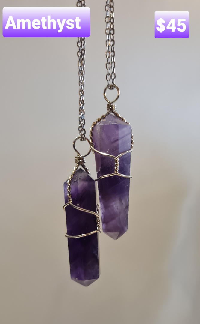 Necklace (amethyst) image 0