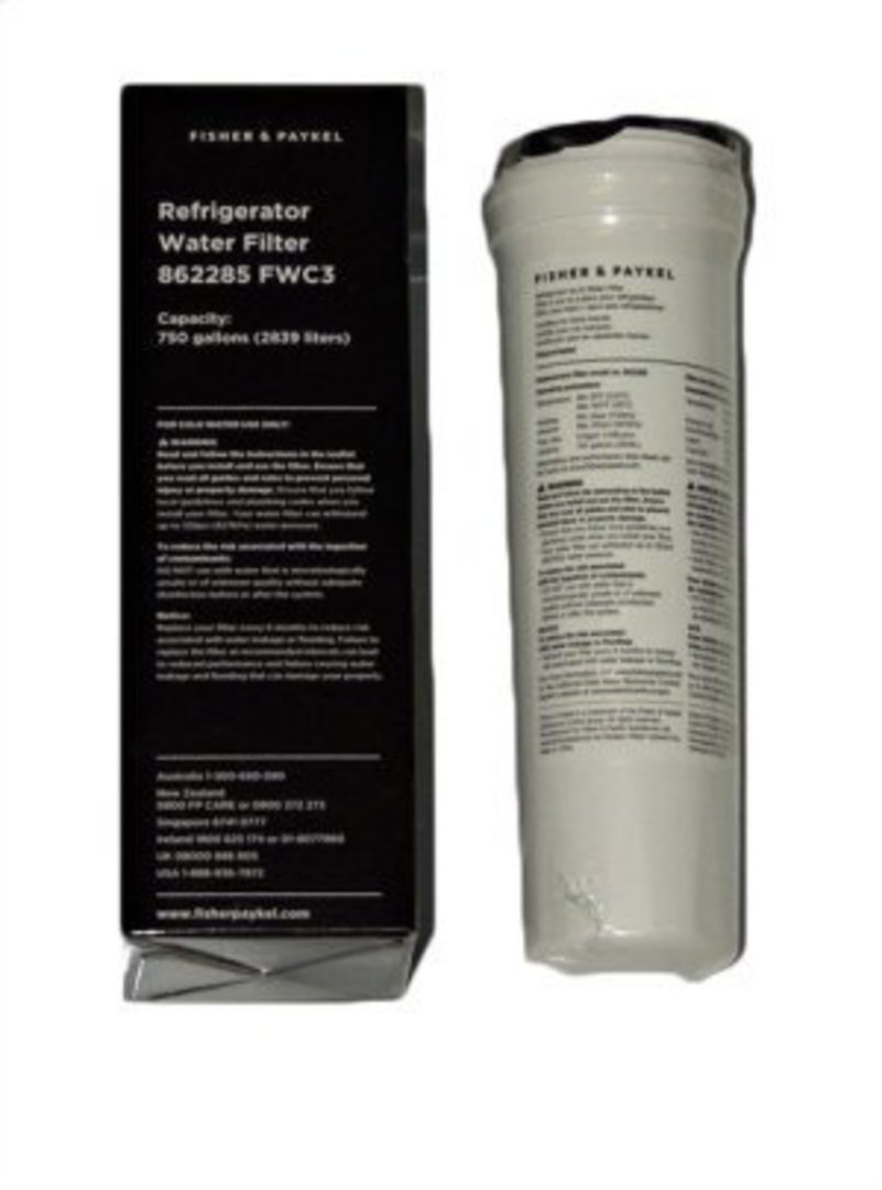  Fisher Paykel Fridge Water Filter  E404BRXFDU, E522BRXFDU, E522BRXU, E402BRXFDU, Versio     862285, 836848, 836860, E522B, PS20 image 1