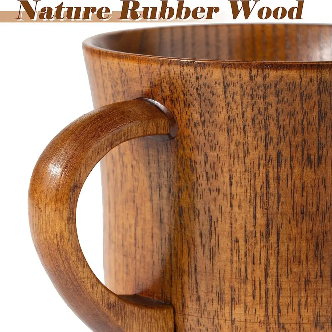 Elevate your drinking experience with our 130ml Wooden Cup image 3