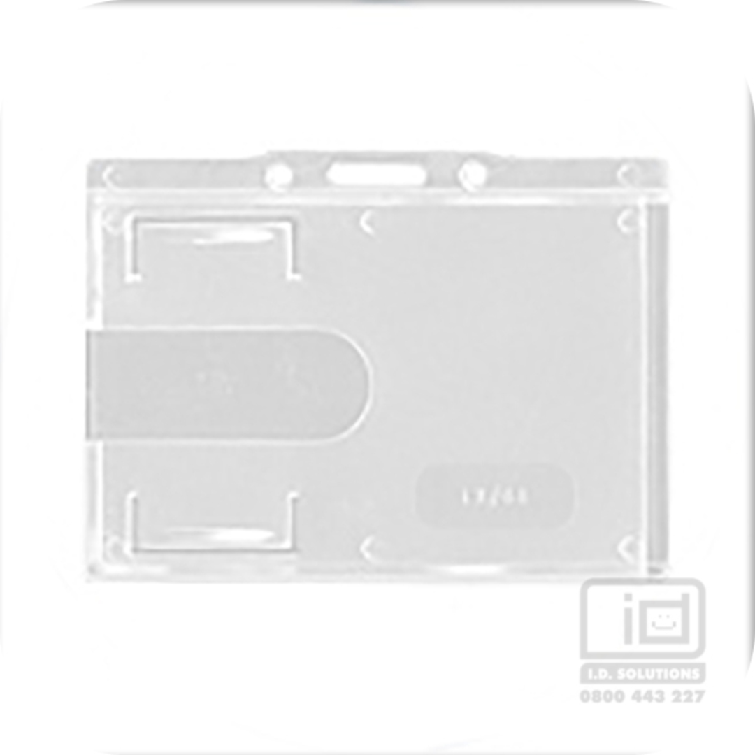 LX88 Clear landscape card holder image 0