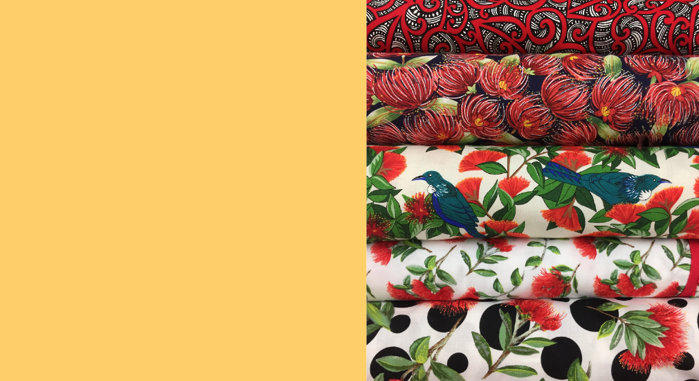 Kiwiana fabrics