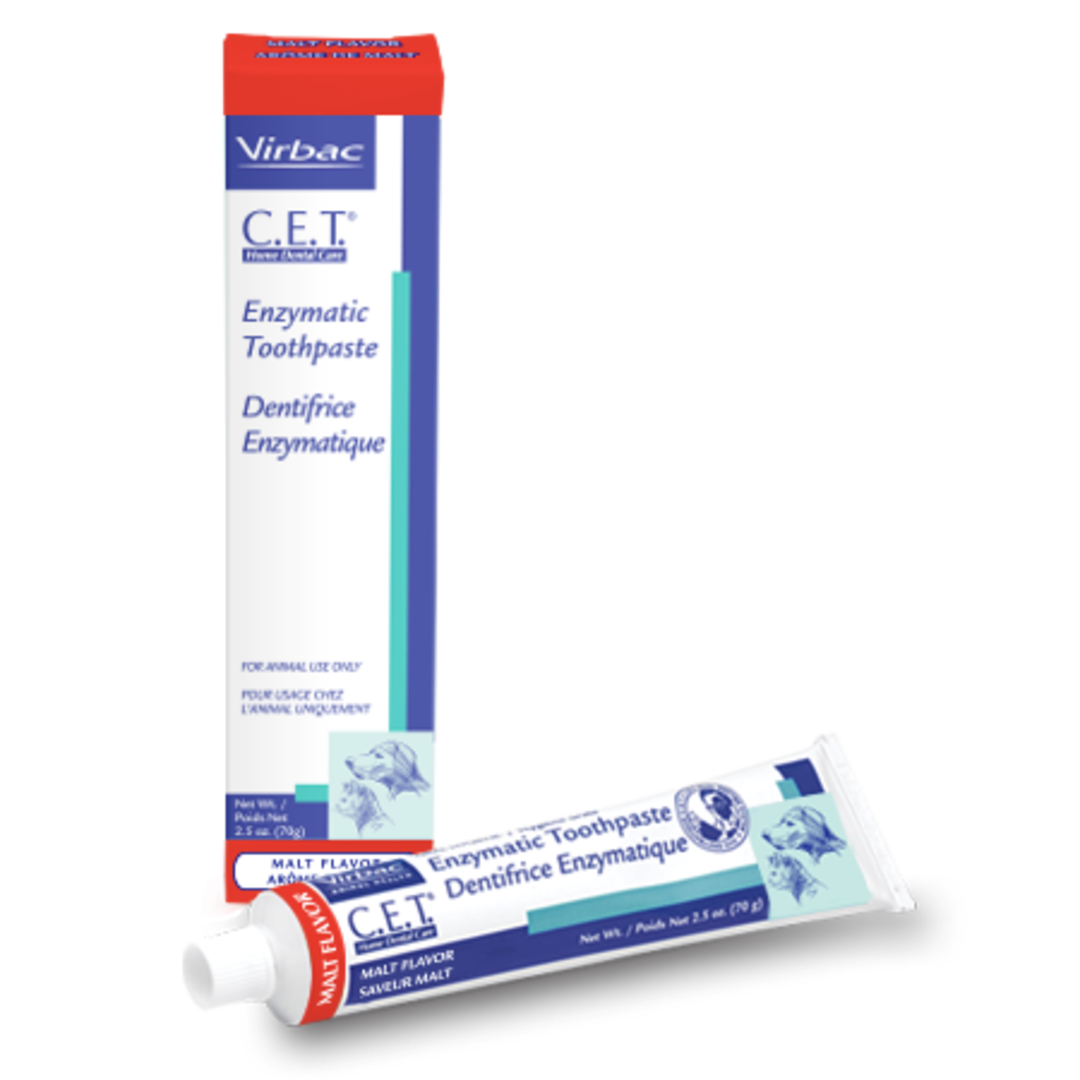 C.E.T. Enzymatic Toothpaste for Dogs & Cats - Malt Flavour image 0