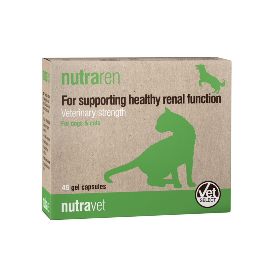 Cats and Dogs - For cats - For dogs - Nutraren - Renal Support - 45 Gel Capsules image 0
