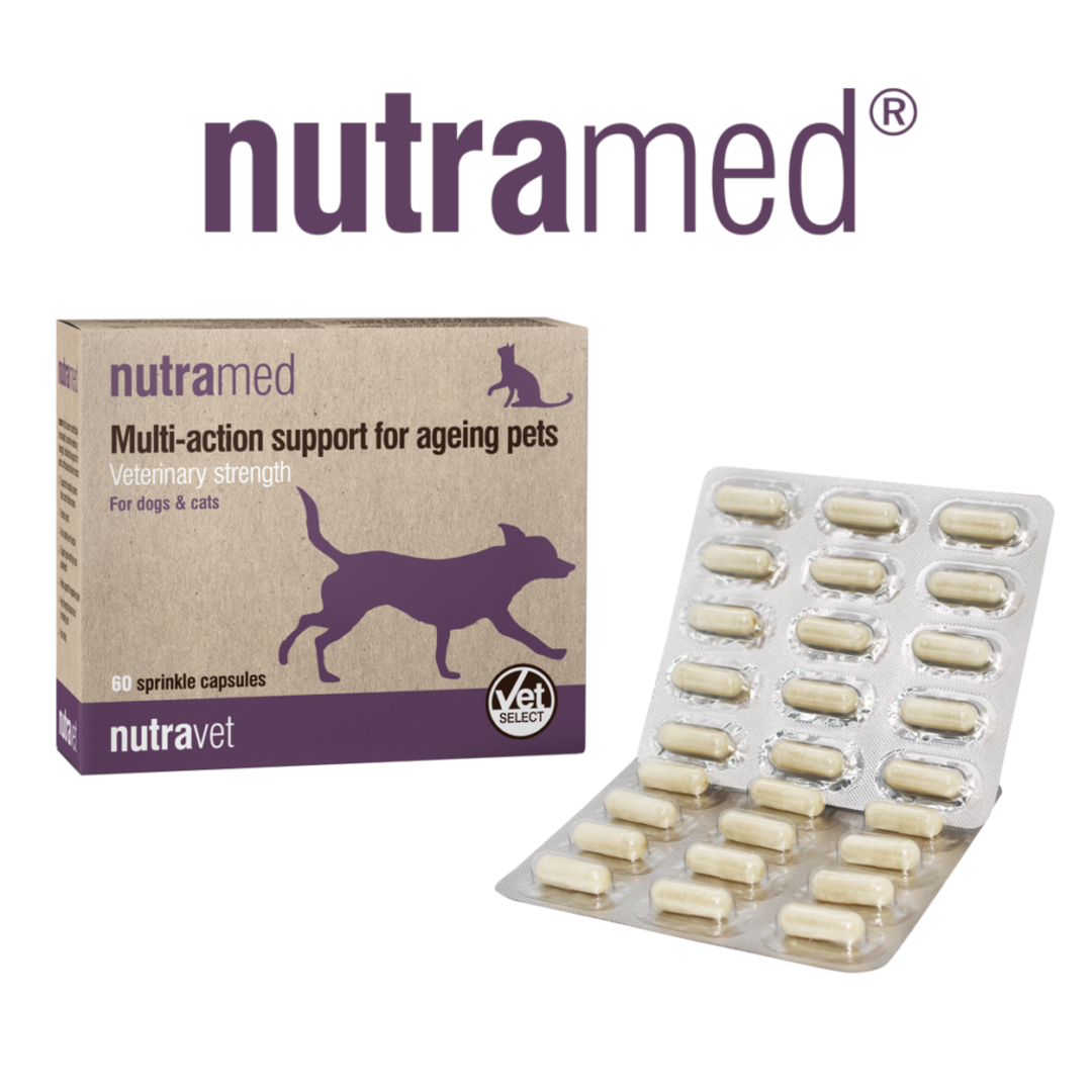 Nutramed – Multi-action support for ageing pets - 60 Sprinkle Capsules image 1