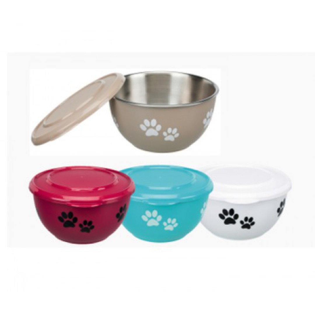 Fresh Feed Stainless Bowl with Lid 13cm 0.6L image 1