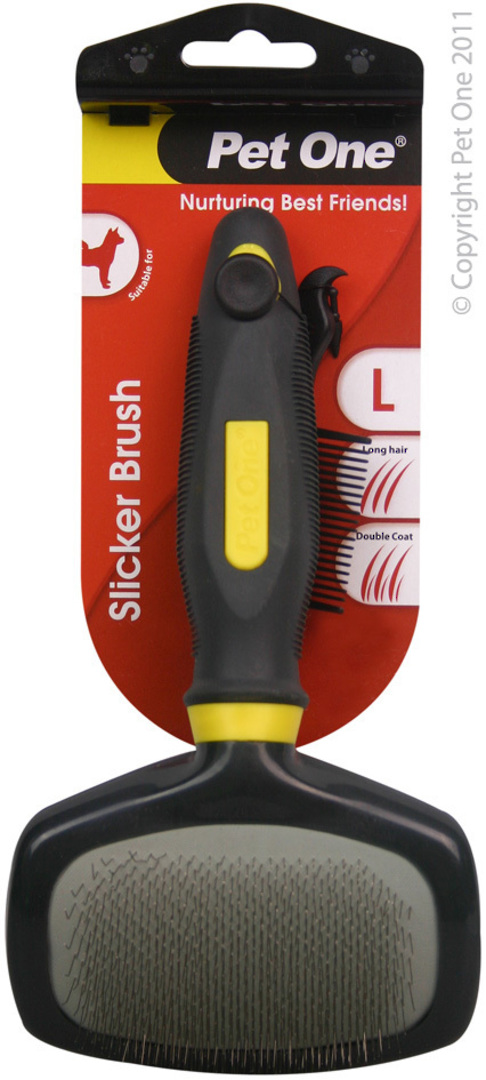 Pet One Slicker Brush (L) image 0