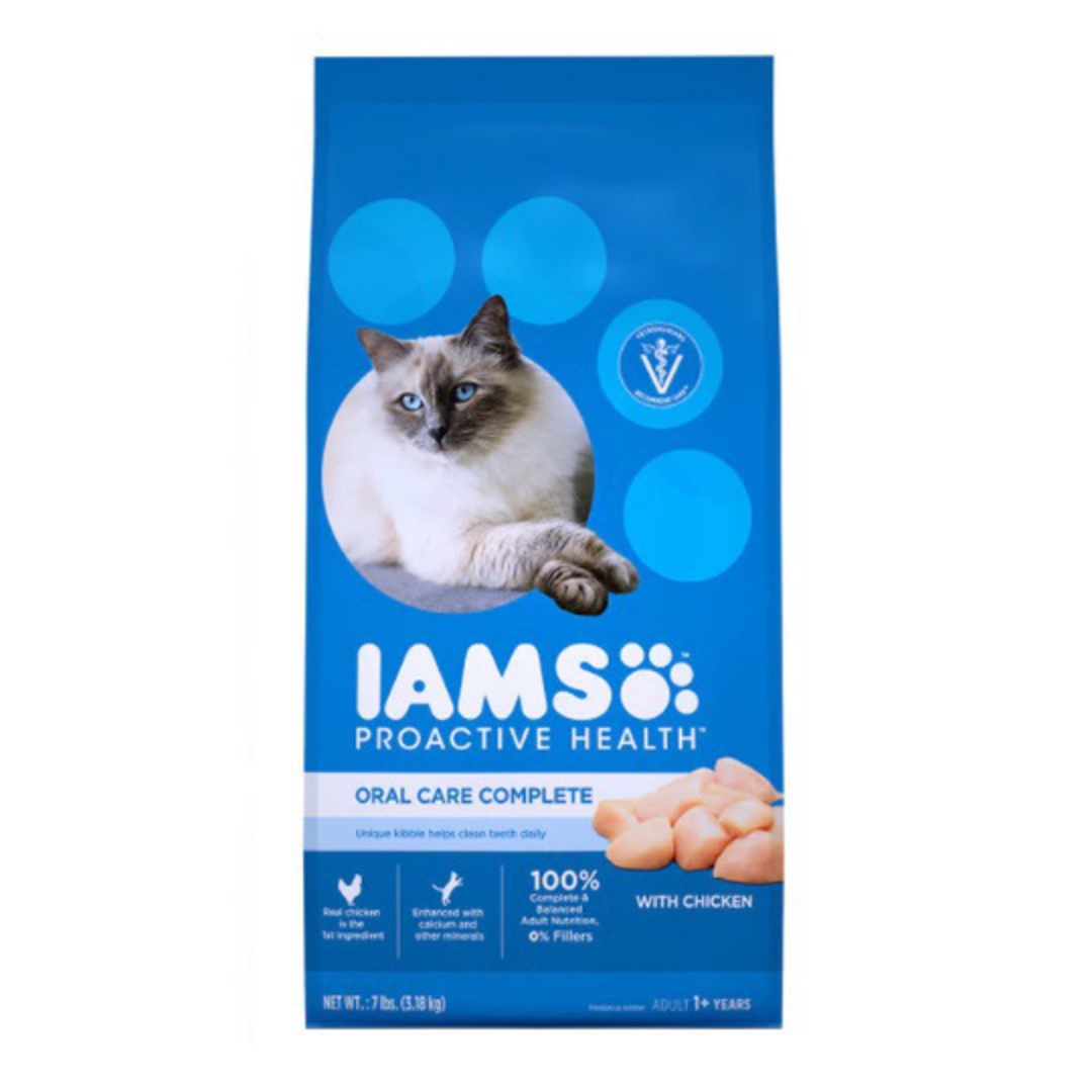 IAMS Cat Oral Care Complete Chicken 1.59kg image 0