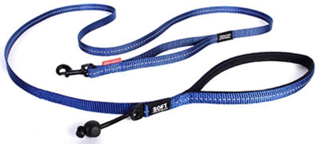 Ezydog Dog Leash Soft Trainer Lite 12mm / Blue image 0
