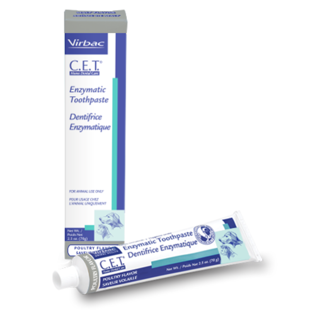 C.E.T. Enzymatic Toothpaste for Dogs & Cats - Poultry Flavour image 0