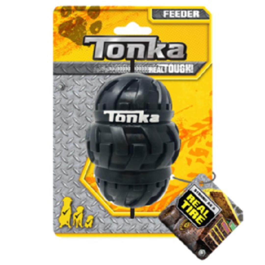 Tonka Tri Stack Tread Feeder Black 10.2cm image 0