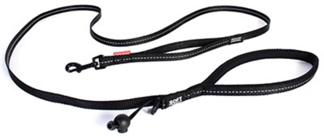 Ezydog Dog Leash Soft Trainer Lite 12mm / Black image 0