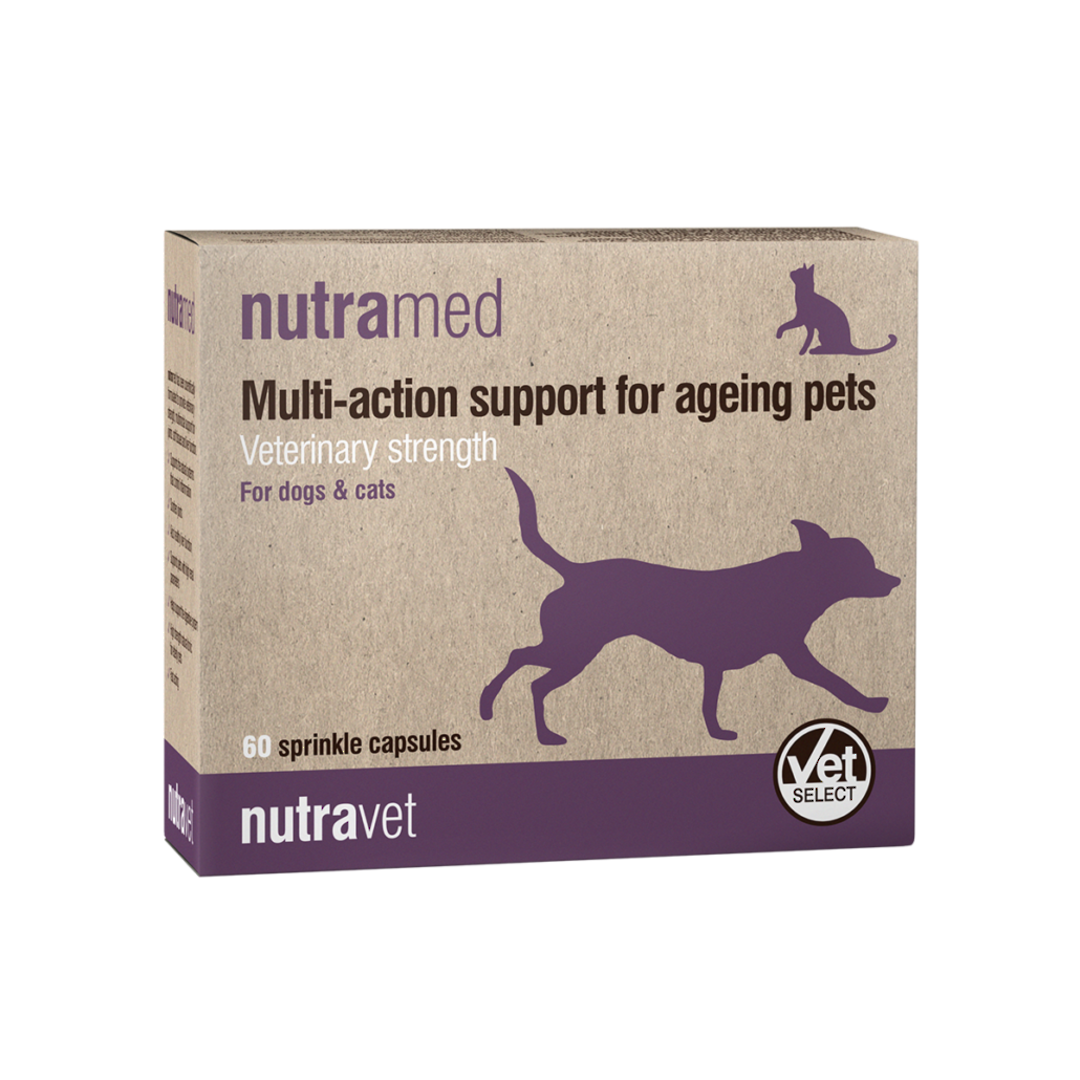 Nutramed – Multi-action support for ageing pets - 60 Sprinkle Capsules image 0