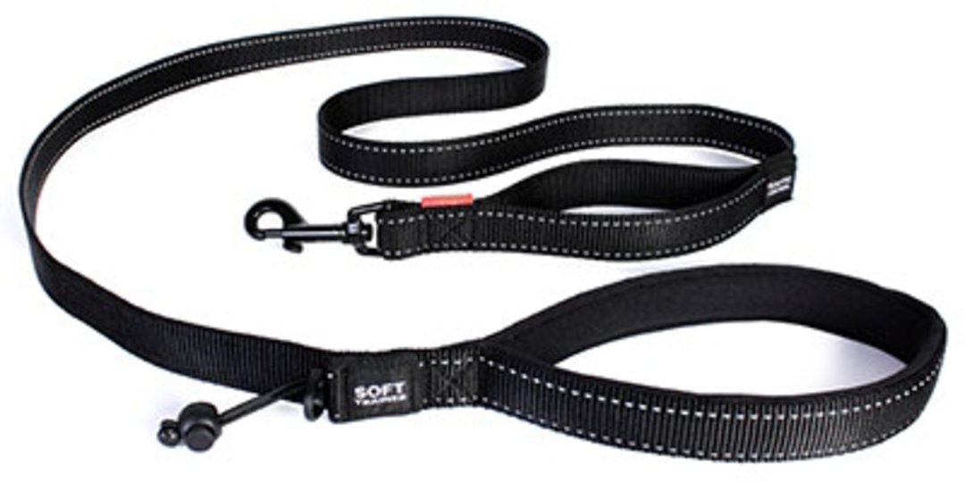 Ezydog Dog Leash Soft Trainer Lite 25mm / Black image 0
