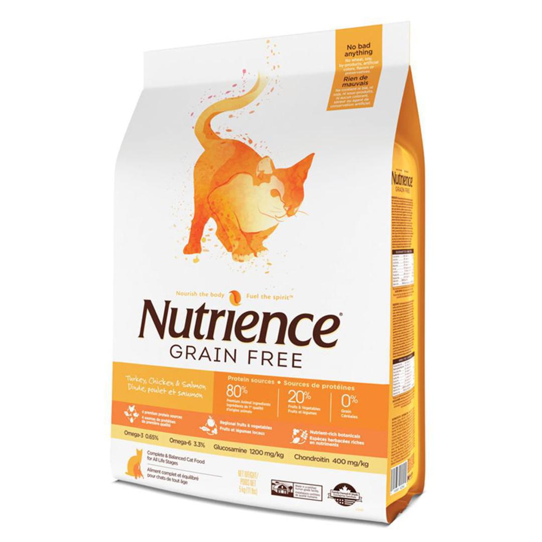 Nutrience Grain Free Turkey, Chicken & Herring - Cat 5kg image 0