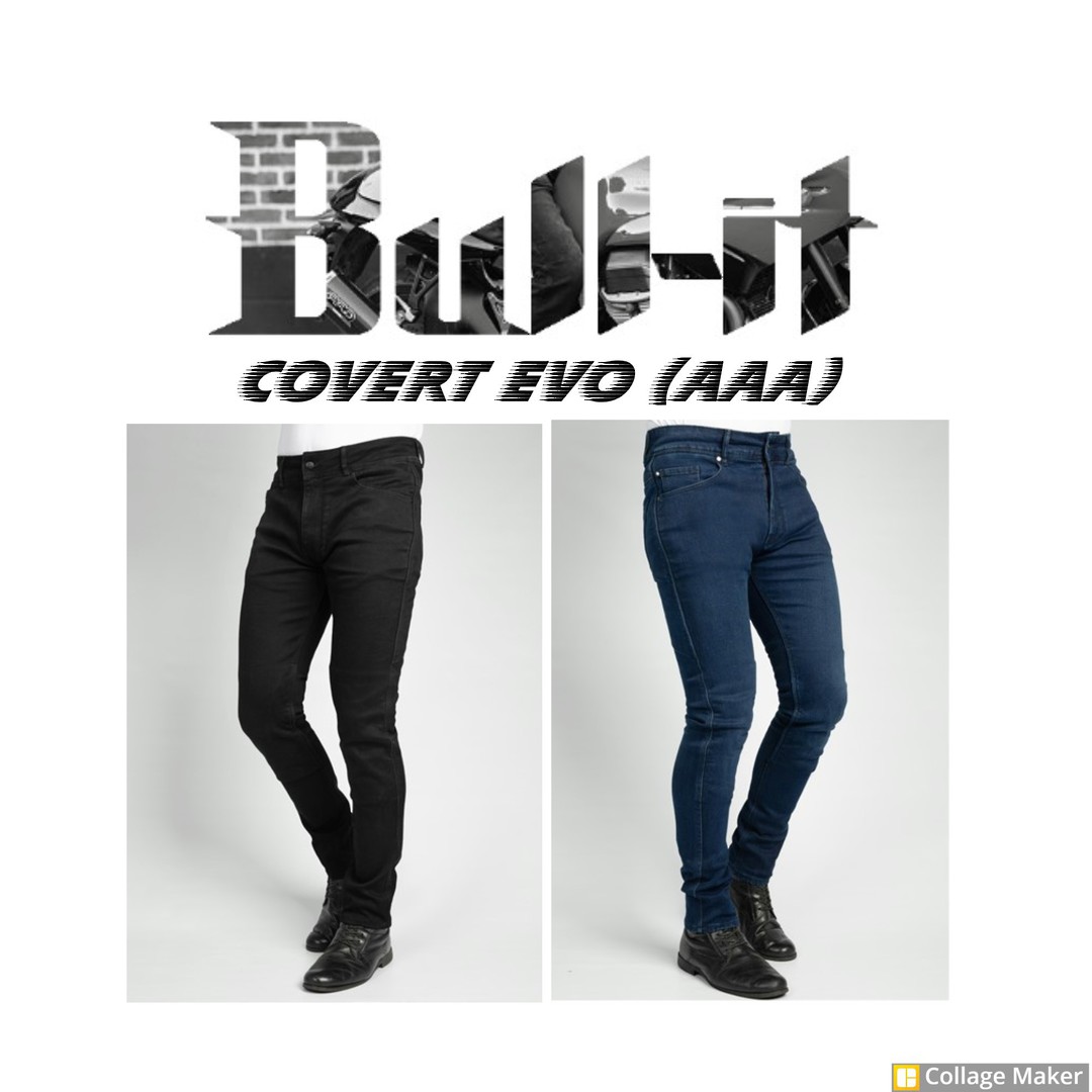 Bullit Covert Evo Mens Straight (AAA) jeans - Kickstand Hunterville