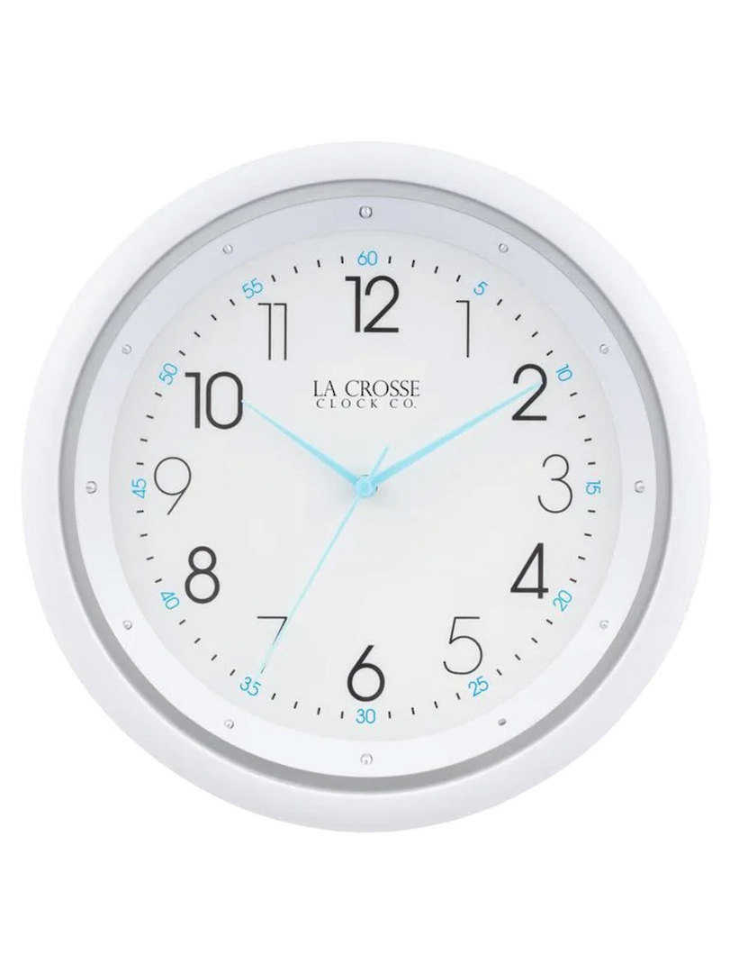 404-4525 10-inch Wall Clock with Night Vision image 0