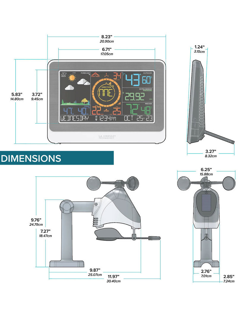 C79790 La Crosse Professional WIFI Wireless Weather Station image 6