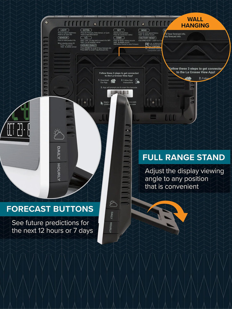 C79790 La Crosse Professional WIFI Wireless Weather Station image 3