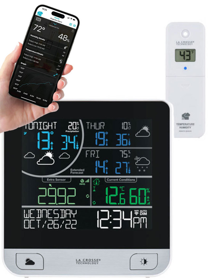 V15-TH WIFI Multiday Forecast Color Station image 1