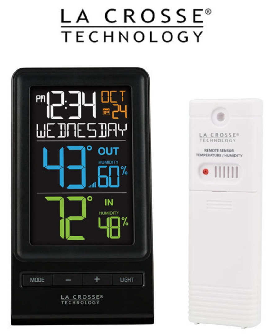 La Crosse 308-1415 Color Wireless Thermometer