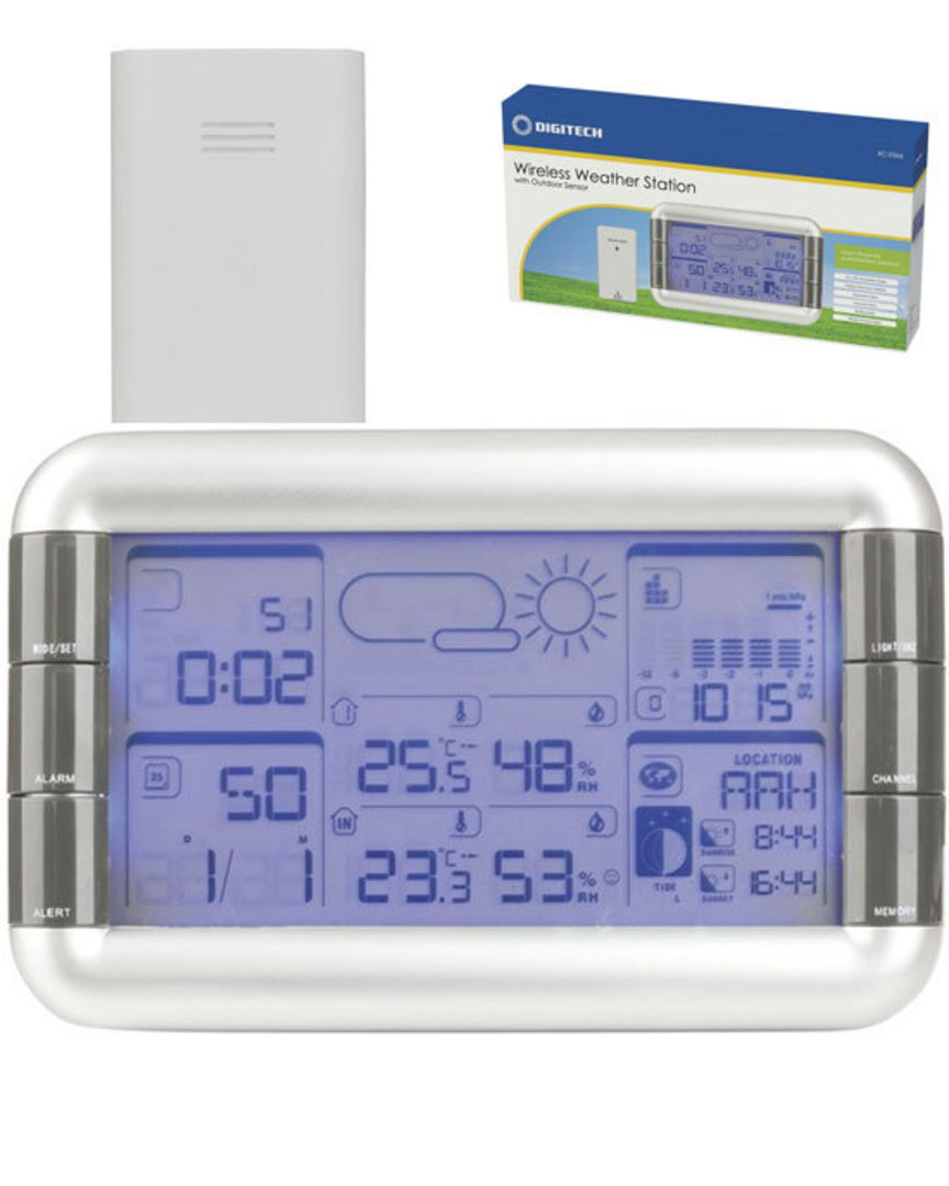 XC0366 DIGITECH Weather Station with Outdoor Sensor image 0