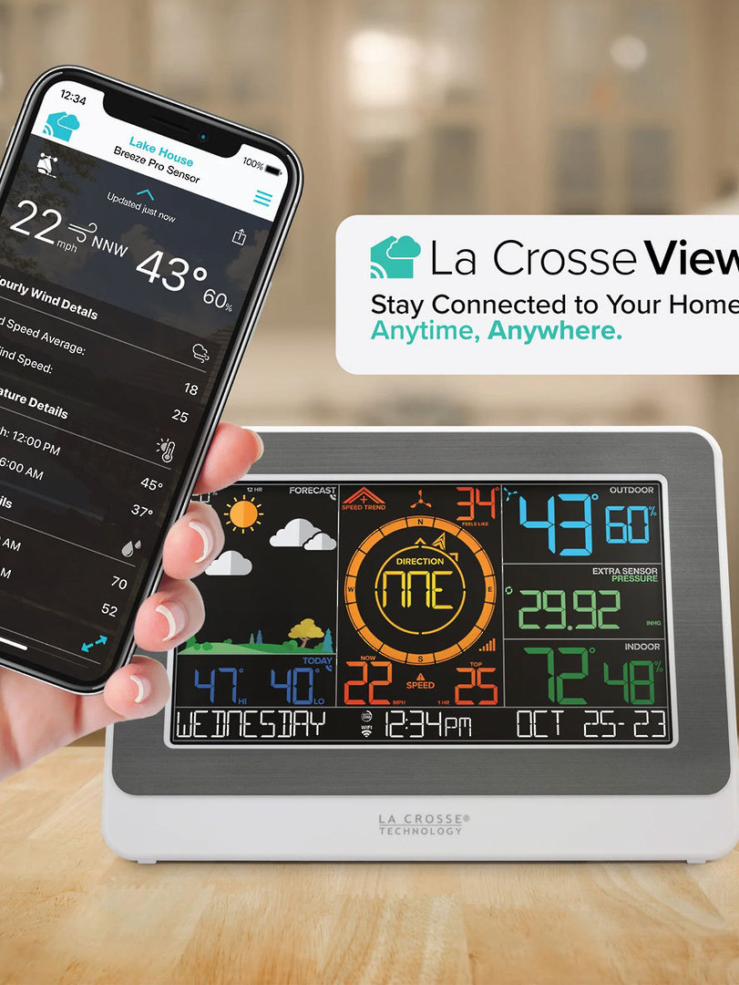 C79790 La Crosse Professional WIFI Wireless Weather Station image 4