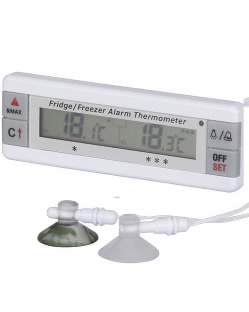 DIGITECH QM7322 Dual Display and Probes Fridge Freezer Digital Thermometer image 0