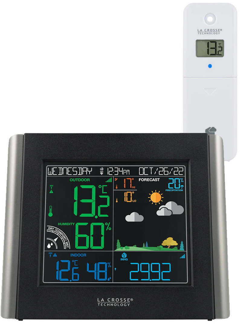 V11-TH La Crosse WiFi Colour Weather Station image 0