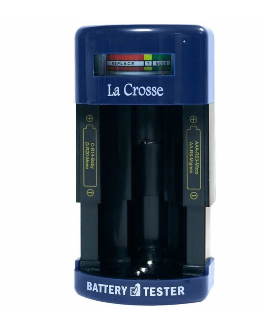 911-114 La Crosse Portable Battery Tester image 0