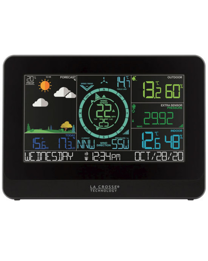 327-30647 Dual Display WIFI Wind and Weather Station image 2