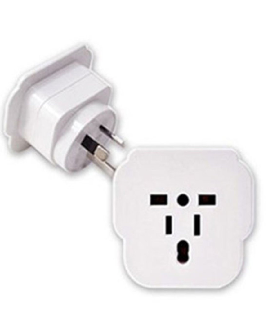 Travel Adaptor for USA use in Australia and NZ image 0
