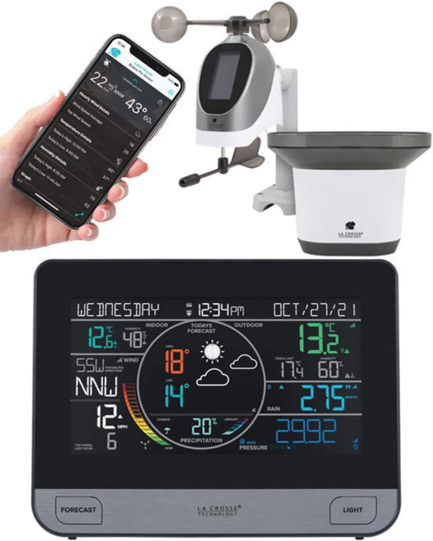 V61-PRO-INT Complete Personal Remote Monitoring Wi-Fi Weather Station image 0