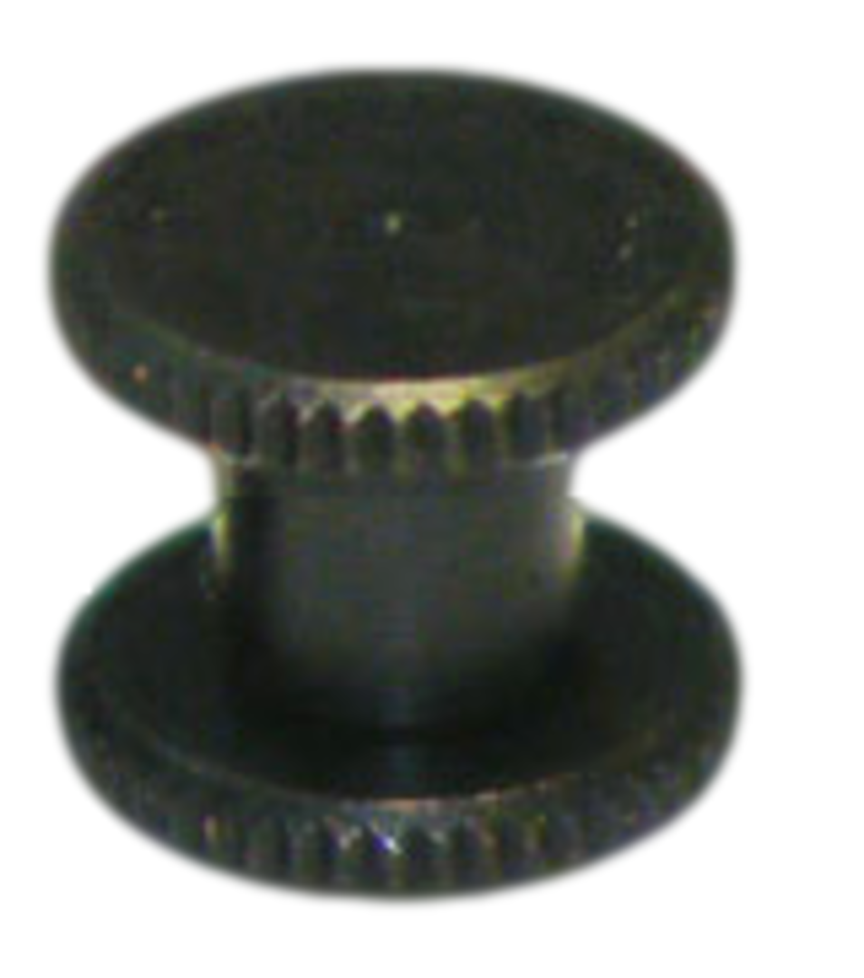 5mm long Black Knurled Interscrew image 0