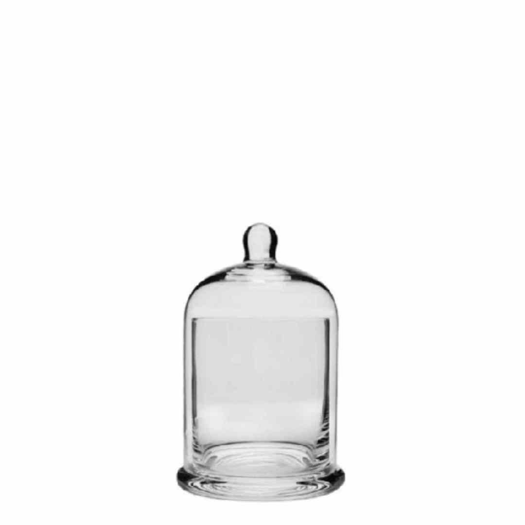CONDIMENT GLASS HOLDER WITH DOME MED image 0