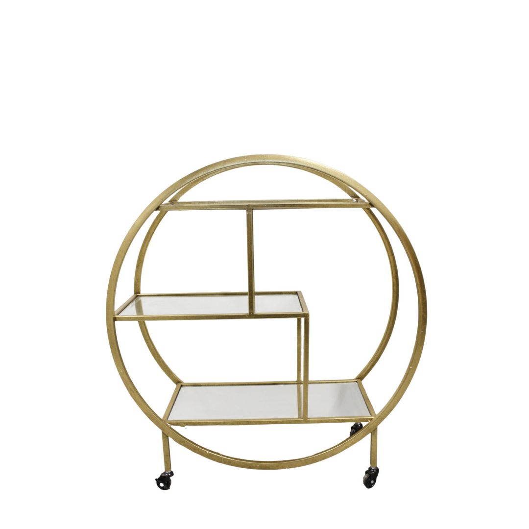 CIRCO DRINKS TROLLEY GOLD image 0